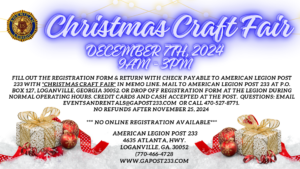 Christmas craft fair